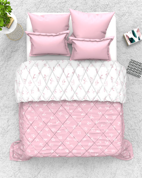 Opal Reversible AC Comforter With Drawstring Bag - 1
